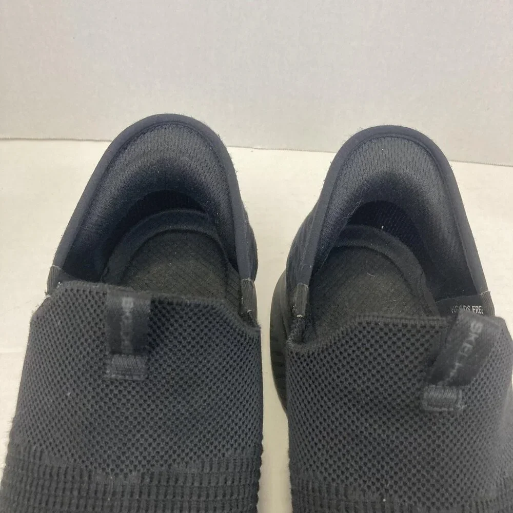 Skechers Slip-Ins Hands Free Shoes Mens Size 11 Black Mesh Sneakers SN 232450‎